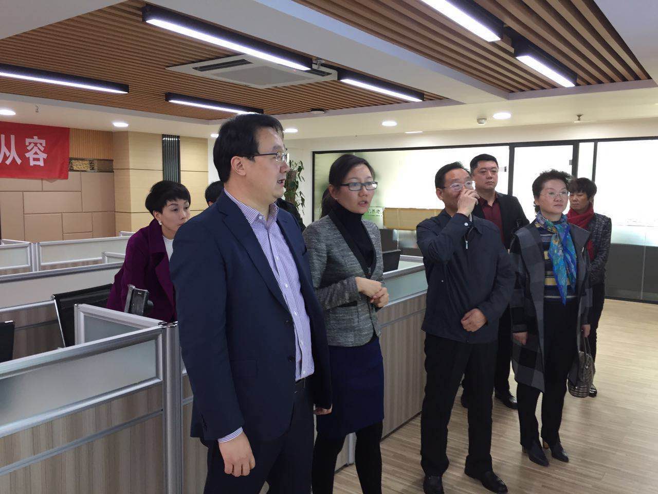 甘肃省工商联副主席柴绍豪一行莅临甘肃省投资商会调研